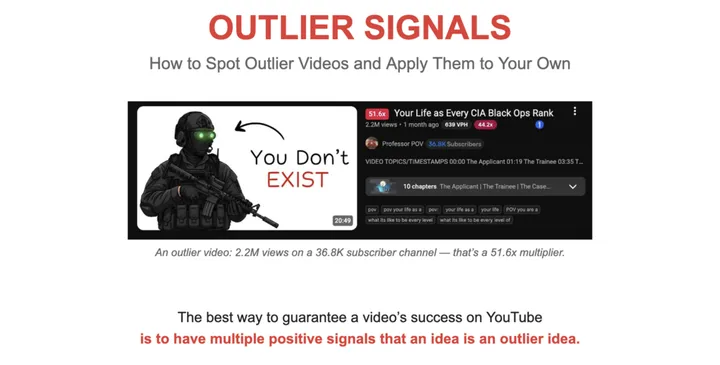 Outlier Signals